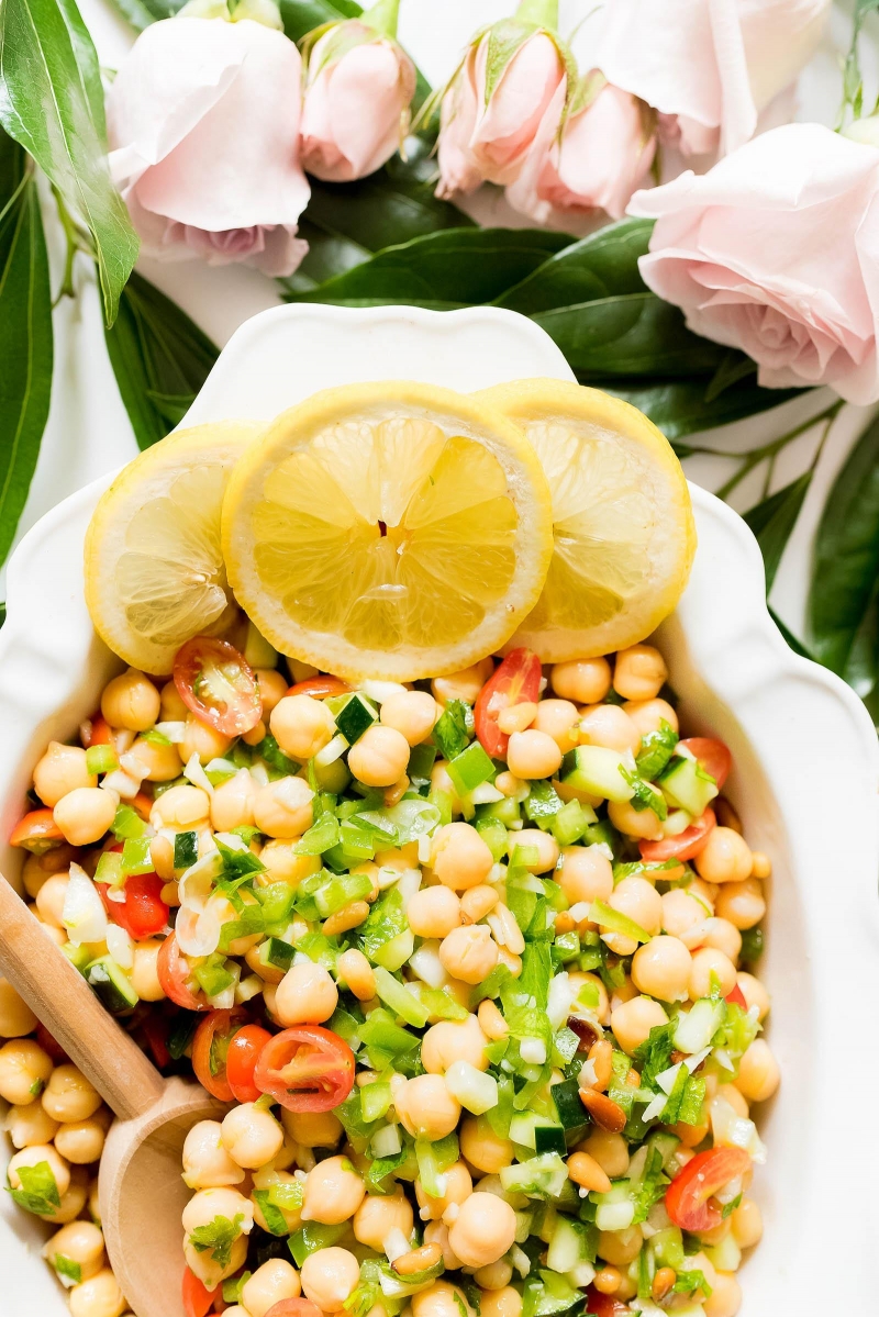 Easy Summer Chickpea Salad Sed Bona